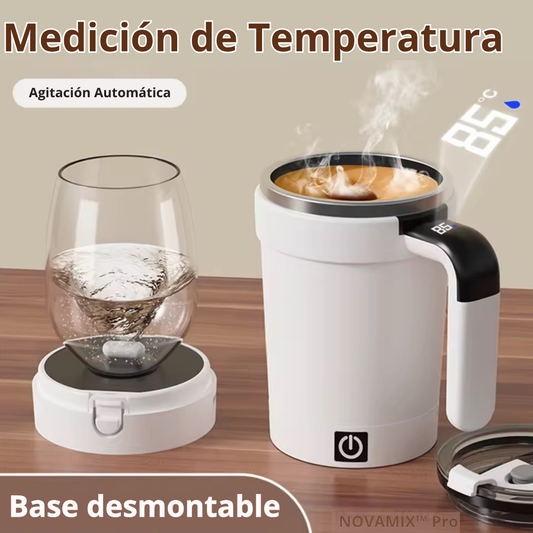 NOVAMIX™ Pro - Taza Térmica Inteligente de Agitación Magnética