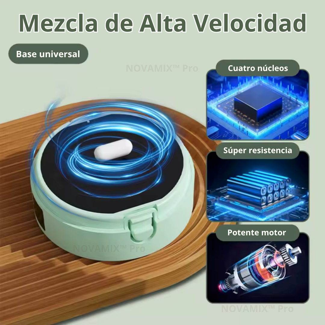 NOVAMIX™ Pro - Taza Térmica Inteligente de Agitación Magnética