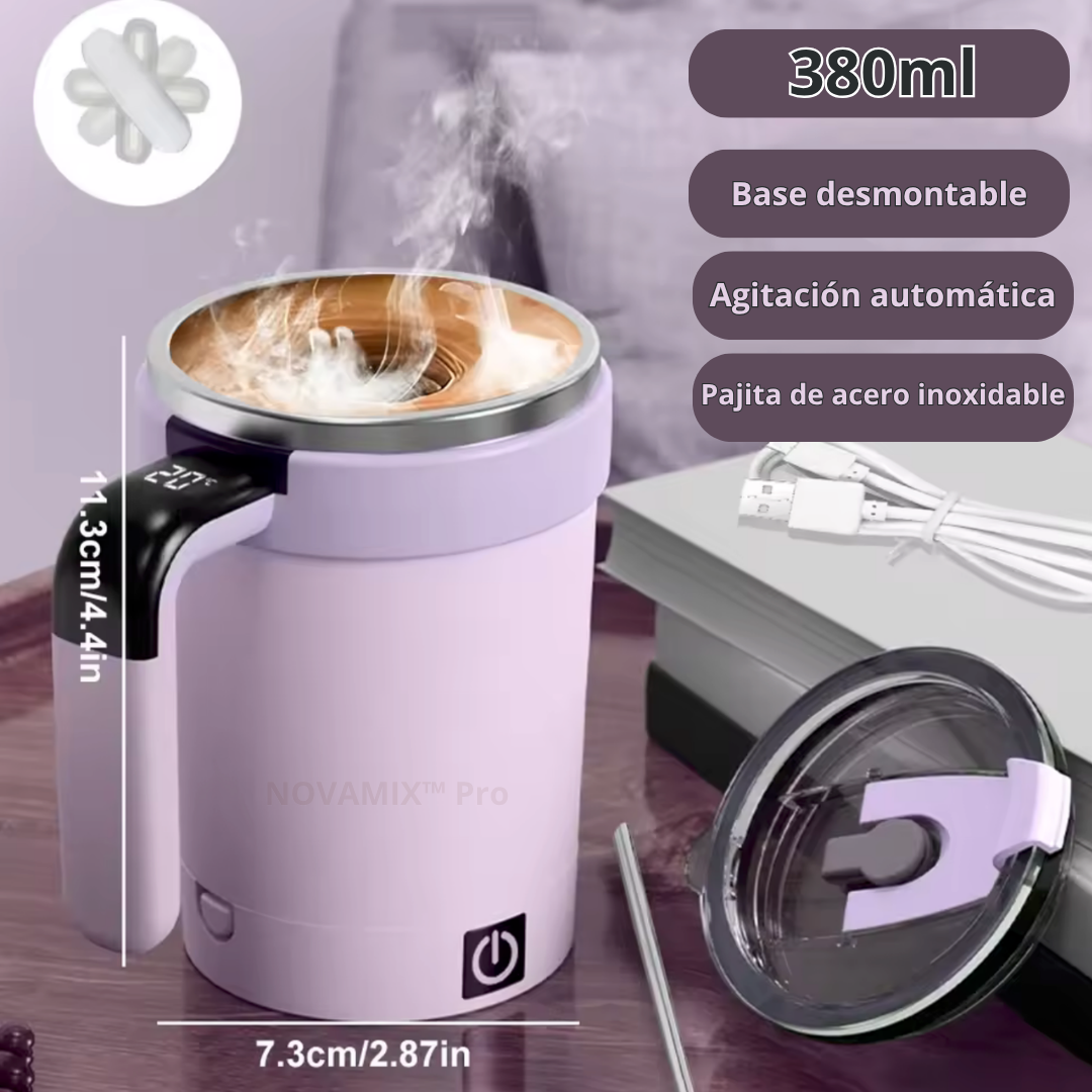 NOVAMIX™ Pro - Taza Térmica Inteligente de Agitación Magnética