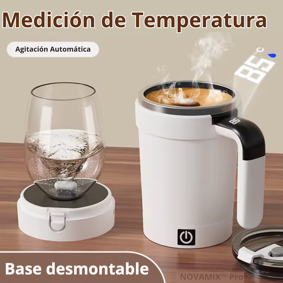 NOVAMIX™ Pro - Taza Térmica Inteligente de Agitación Magnética